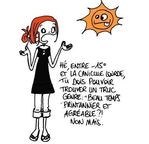 il fait chaud